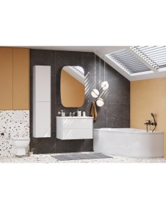 Мебель для ванной Сохо 60 см белая глянцевая Акватон