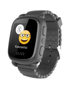 Умные часы детские KidPhone 2 черный Elari