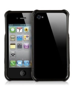 Чехол накладка Elan Frame для смартфона Apple iPhone 4 4S поликарбонат черный GB01776 Griffin