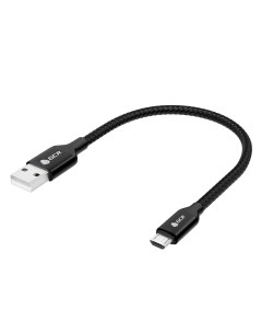 Кабель USB Micro USB быстрая зарядка 3A 50см черный GCR 52463 Greenconnect