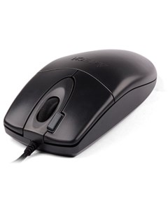 Мышь проводная OP-620DS, 1200dpi, оптическая светодиодная, USB, черный (OP-620DS) A4tech