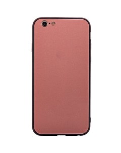 Чехол накладка Glass Azur stone series для смартфона Apple iPhone 6 Plus 6S Plus розовое золото Nxe
