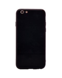 Чехол накладка Glass Azur stone series для смартфона Apple iPhone 6 6S черный Nxe