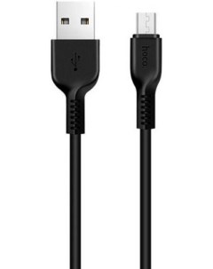 Кабель USB Micro USB 2A 2м черный X20 Flash 6957531068884 Hoco
