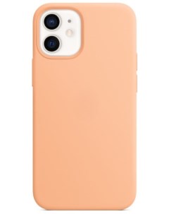 Чехол накладка MagSafe для смартфона Apple iPhone 12 термополиуретан персиковая УТ000029307 Barn&hollis