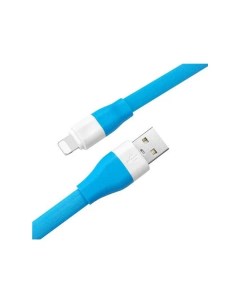 Кабель F106 USB Lightning 1 2 м голубой Orion