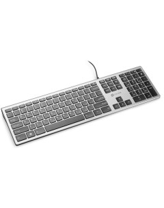 Проводная клавиатура 890S Silver 1784239 Oklick