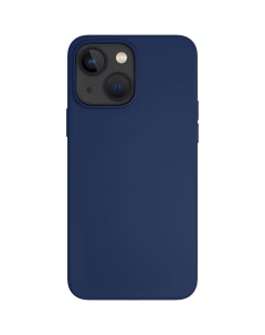 Чехол Liquid Silicone MagSafe для iPhone 14 Plus темно синий Vlp
