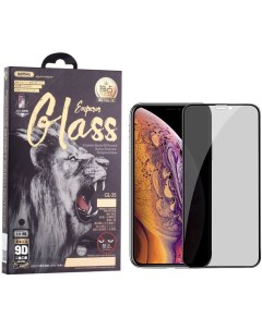 Защитное стекло для iPhone 11 XR антишпион Emperor Series 9D GL 35 Черное Remax