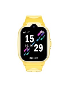 Смарт часы W6610 желтый Philips