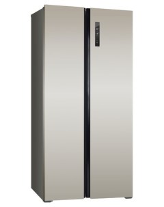 Холодильник RFS 480DX NF бежевый Hiberg