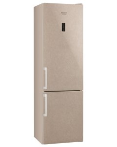 Холодильник HFP 6200 M бежевый Hotpoint ariston