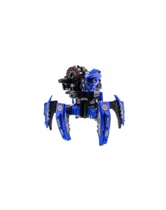 Радиоуправляемый боевой робот паук Space Warrior лазер ракеты KT9006 1 BLUE Keye toys