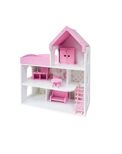 Кукольный дом Мармелад с печатью обоев без мебели ДК30220П Коняша
