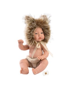 Кукла виниловая 30см Mini Baby Lion 63201 Llorens