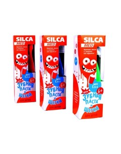 Зубная паста med со вкусом Колы 65 г зубная щетка 1 шт набор Silca