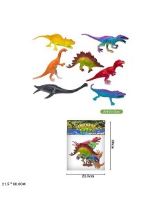 Набор фигурок Shantou Динозавры 7 шт в пакете 8801 83 Shantou city