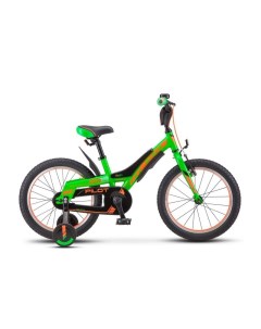 Детский велосипед Pilot 180 16 V010 2020 9 зеленый Stels