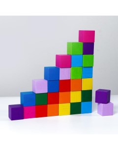 Кубики Цветные 30 шт Томик
