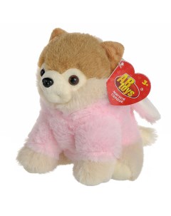 Мягкая игрушка Модные питомцы Собачка в костюме Розового кролика 18см M4842 Abtoys