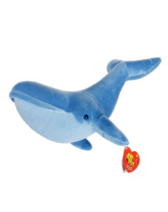 Мягкая игрушка Морские обитатели Кит синий 32см M4853 Abtoys