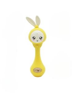 Интерактивная игрушка Умная малышка погремушка желтый Nobrand