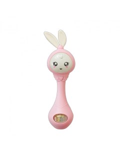 Интерактивная игрушка Умная малышка погремушка розовый Nobrand