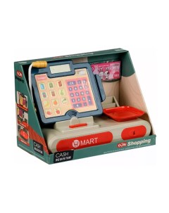 Игровой набор Касса детская с весами с аксессуарами 12 предметов 802A Shantou gepai