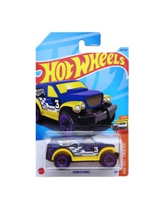 Машинка внедорожник HKK59 металлическая Power Panel фиолетовый Hot wheels
