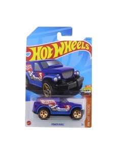 Машинка внедорожник HKJ01 металлическая Power Panel синий Hot wheels