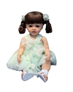 Кукла Реборн виниловая в пакете 55 см Нпк