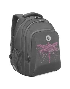 Рюкзак школьный с карманом для ноутбука 13 анатомический темно серый RG 461 1 3 Grizzly