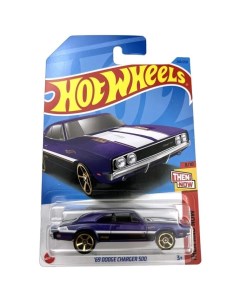 Машинка легковая машина HKJ46 металлическая 69 Dodge Charger 500 Hot wheels