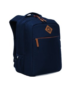 Рюкзак RB 456 1 3 с карманом для ноутбука 13 анатомический синий Grizzly
