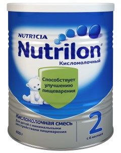Молочная смесь Кисломолочный 2 от 6 до 12 мес 400 г Nutrilon