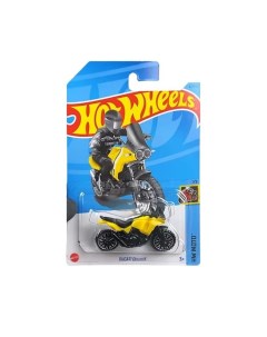 Машинка легковая машина HKK31 металлическая Ducati DesertX желтый черный Hot wheels