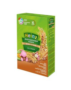 Каша 5 злаков мультизлаковая безмолочная с 6 месяцев 240 г Heinz