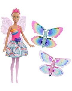 Кукла Dreamtopia Фея с летающими крыльями FRB08 Barbie