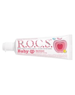 Зубная паста детская Baby Нежный уход Яблоко от 0 до 3 лет 45 г R.o.c.s.