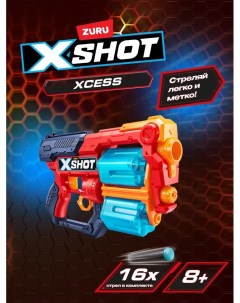 Игровой набор игрушечный для стрельбы X Shot Ексель Иксес ТК 12 Zuru