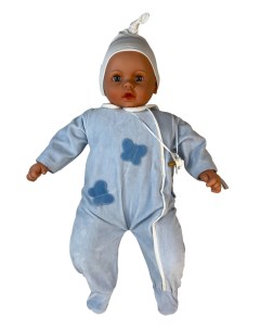 Пупс Бобо в голубой пижаме мальчик 65 см 5117C Lamagik
