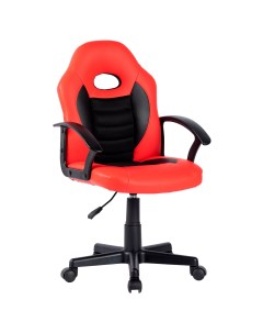 Игровое компьютерное кресло CH 111 экокожа красно черный Chairman