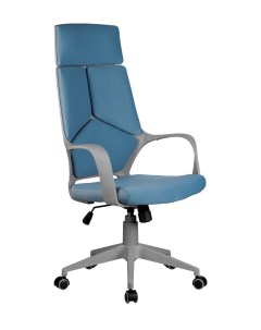 Компьютерное кресло для взрослых IQ голубое УЧ 00000685 Riva chair