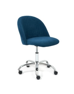 Офисное кресло Madrid флок синий Империя стульев