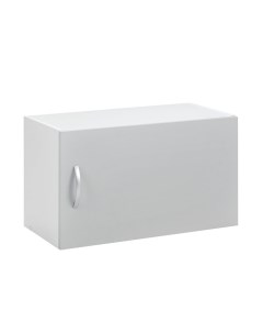 Шкаф навесной Мальма светло серый 600х300х360 Клик мебель