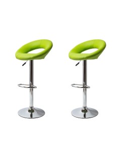 Комплект барных стульев 2 шт BN 1009 1 BN 1009 1 серебристый зеленый бежевый La room