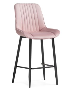 Полубарный стул Седа К розовый черный Woodville