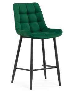Полубарный стул Алст К зеленый черный Woodville
