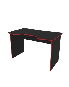Игровой компьютерный стол ECO 120 см черный красный Rekarito