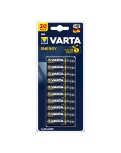 Батарейки Energy 4106 AA BL30 30 шт Varta